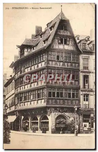 Cartes postales Strasbourg Maison Kammerzell