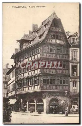 Cartes postales Strasbourg Maison Kammerzell