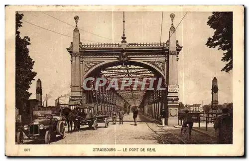 Cartes postales Strasbourg Le Pont De Kehl