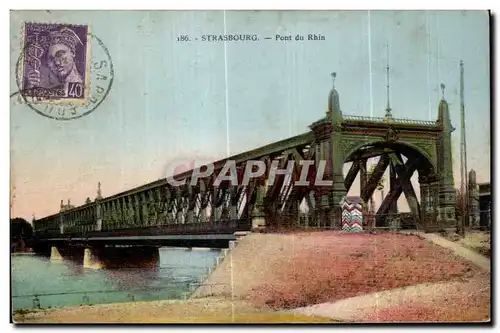 Cartes postales Strasbourg Pont du Rhin