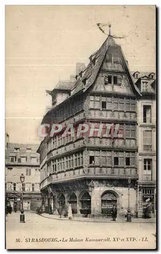 Cartes postales Strasburg La Maison Kammerzell