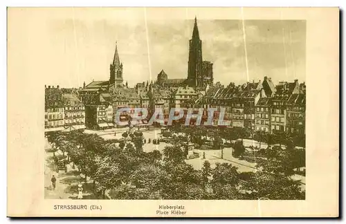 Cartes postales Strasburg Kieberplatz Place Kieber