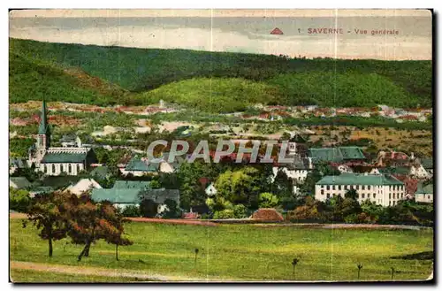 Cartes postales Saverne Vue generale