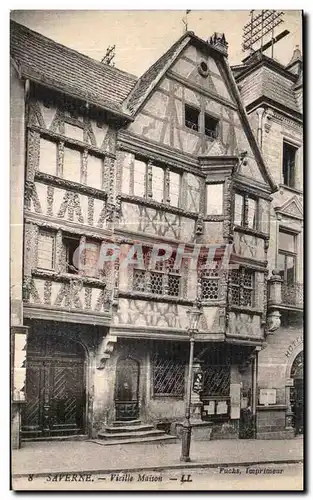 Ansichtskarte AK Saverne Vieille Maison