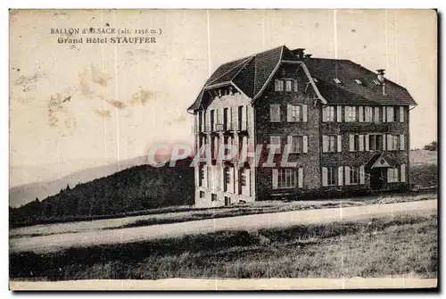 Cartes postales Ballon d Alsace Grand Hotel Stauffer