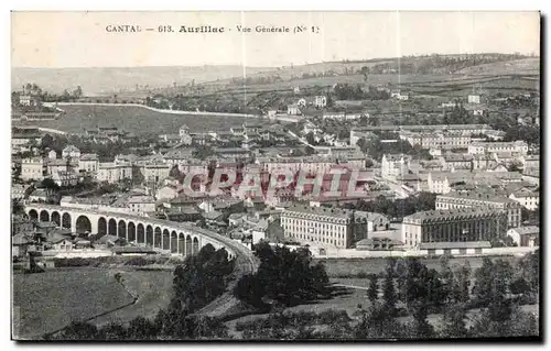 Ansichtskarte AK Cantal Aurillac Vue Generale