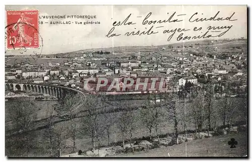 Ansichtskarte AK L Auvergne Pittoresque Aurillac Vue generale