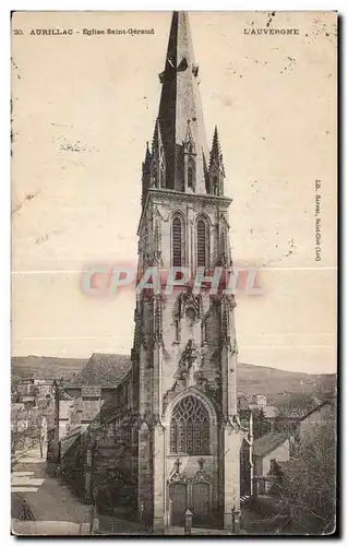 Cartes postales Aurillac Eglise Saint Garaud