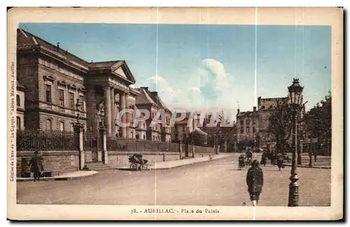 Cartes postales Aurillac Place du Palais