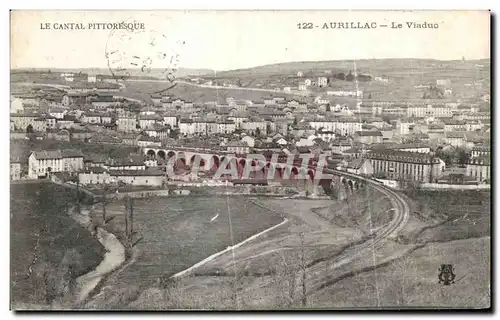 Ansichtskarte AK Le Cantal Pittoresque Aurillac Le Viaduc