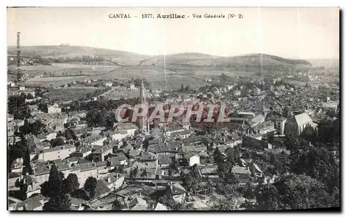 Ansichtskarte AK Cantal Aurillac Vue Generale