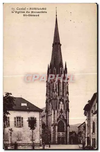 Ansichtskarte AK Cantal Aurillac L Eglise du Monastere St Geraud