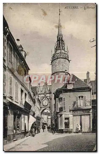 Cartes postales Auxerre L Horloge