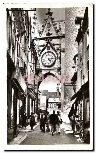 Moderne Karte Auxerre La Porte de l Horloge