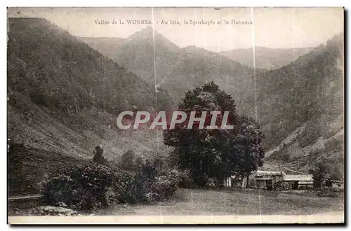 Cartes postales Valle de la Wormsa Au loin le Spitzkopfe et le Hohneck