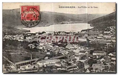 Cartes postales Gerardmer La Ville et le Lac