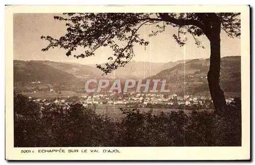 Cartes postales Echappee sur le Val d Ajol