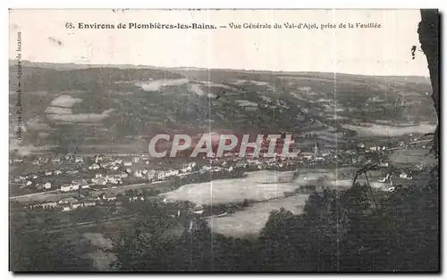 Ansichtskarte AK Environs de Plombieres les Bains Vue Generale du Val d Ajol prise de la Feuillee