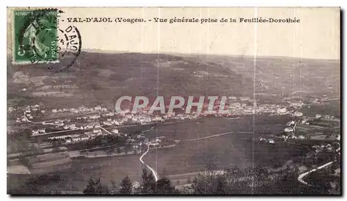 Cartes postales Val d Ajol Vue generale prise de la Feuillee Dorothee