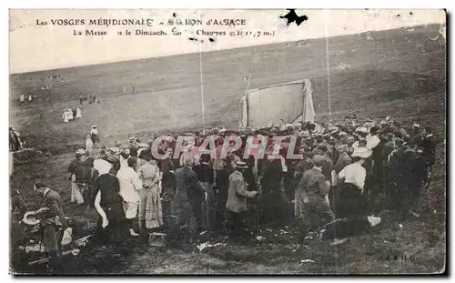 Cartes postales Les Vosges Meridional Ballon d Alsace La Messe