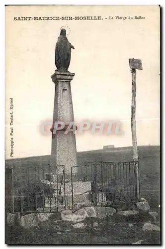 Cartes postales Saint Maurice sur Moselle La Vierge du Ballon