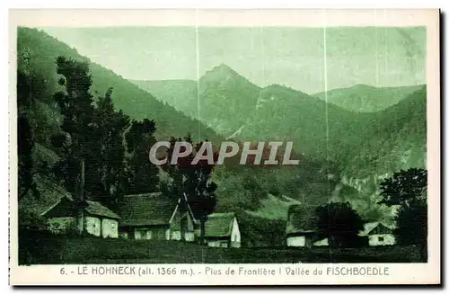 Cartes postales Le Hohneck Plus de Frontiere l Valle du Fischboedle