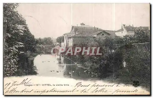 Cartes postales Vosges Vittel la vieille Ville