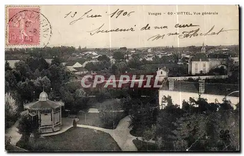 Cartes postales Vosges Vittel Vue generale