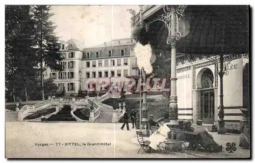 Cartes postales Vosges Vittel le Grand Hotel