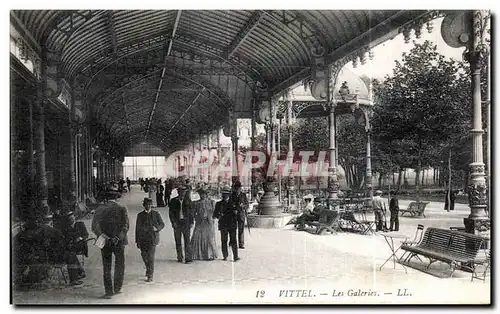 Cartes postales Vittel Les Galeries