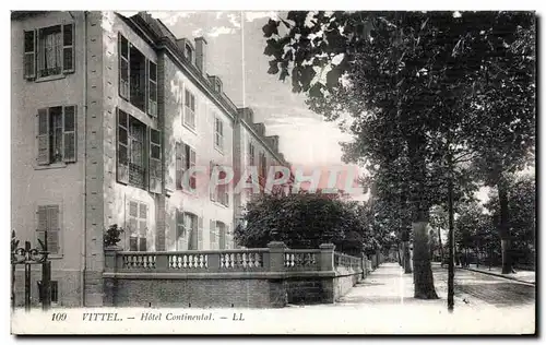 Cartes postales Vittel Hotel Continental