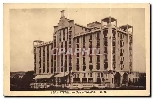 Cartes postales Vittel Splendid Hotel