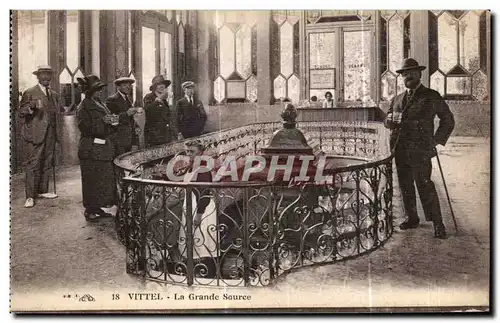 Cartes postales Vittel La Grande Source