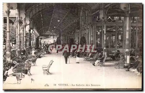 Cartes postales Vittel La Gralerie des Sources