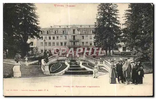 Cartes postales Vittel Grand Hotel Et escalier d honneur