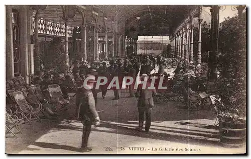 Cartes postales Vittel La Galerie des Sourees