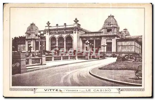 Cartes postales Vittel (Vosges) Le Casino