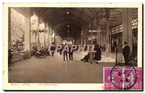 Cartes postales Vittel Les Galeries