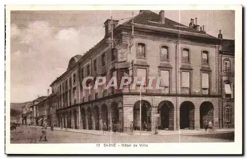 Cartes postales Saint Die Hotel de Ville