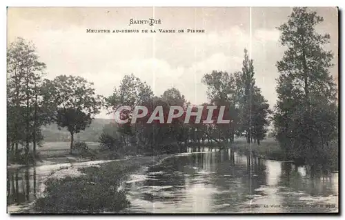 Ansichtskarte AK Saint Die Meurthe Au Dessus De La Vanne De Pierre