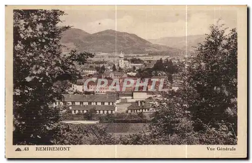 Cartes postales Remiremont Vue Generale