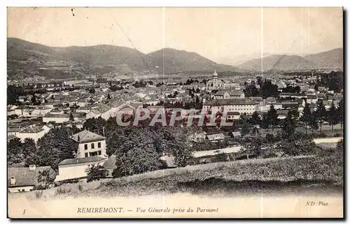 Ansichtskarte AK Remiremont Vue Generale prise du Parmont