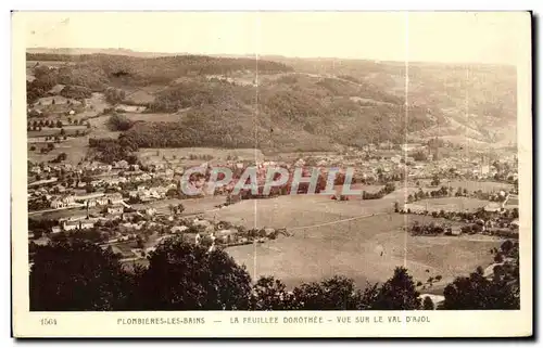 Cartes postales Plombieres Les Bains La Feuillee Dorothee Vue Sur Le Val D Ajol