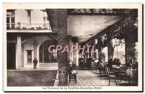 Cartes postales La Terrasse de la feuillee Dorothee Hotel