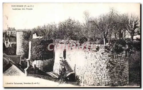 Ansichtskarte AK Dourdan Interieur des Fosses