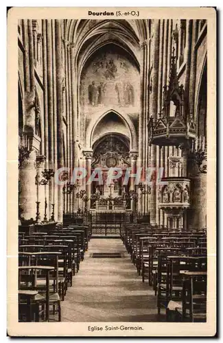 Cartes postales Dourdan Eglise Saint Germain