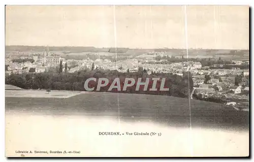 Cartes postales Dourdan Vue Generale