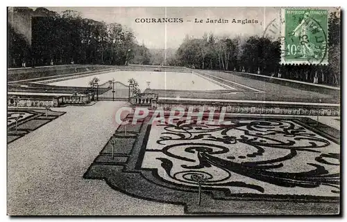 Cartes postales Courances Le Jardin Anglais