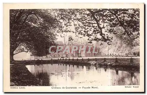 Cartes postales Chateau de Courances Facade Nord