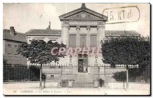 Cartes postales Corbeil Le Palais de Justice